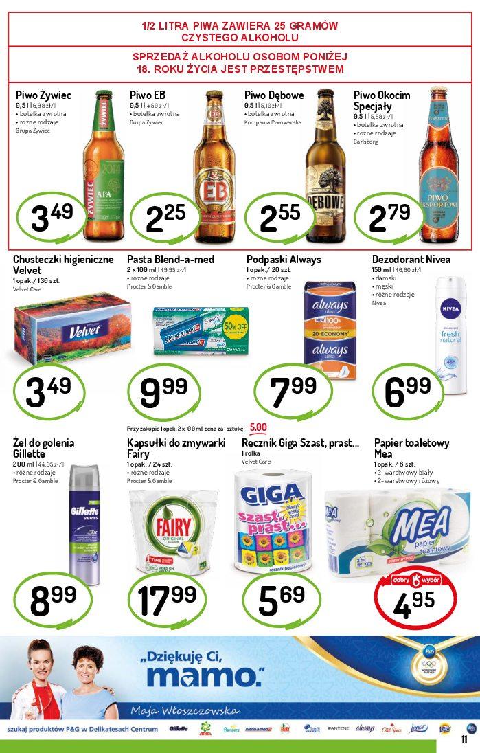Gazetka promocyjna Delikatesy Centrum str. 11