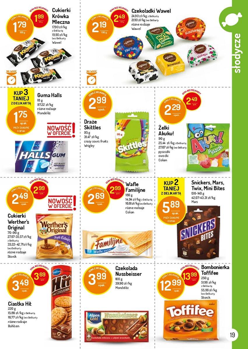 Gazetka promocyjna Delikatesy Centrum str. 19