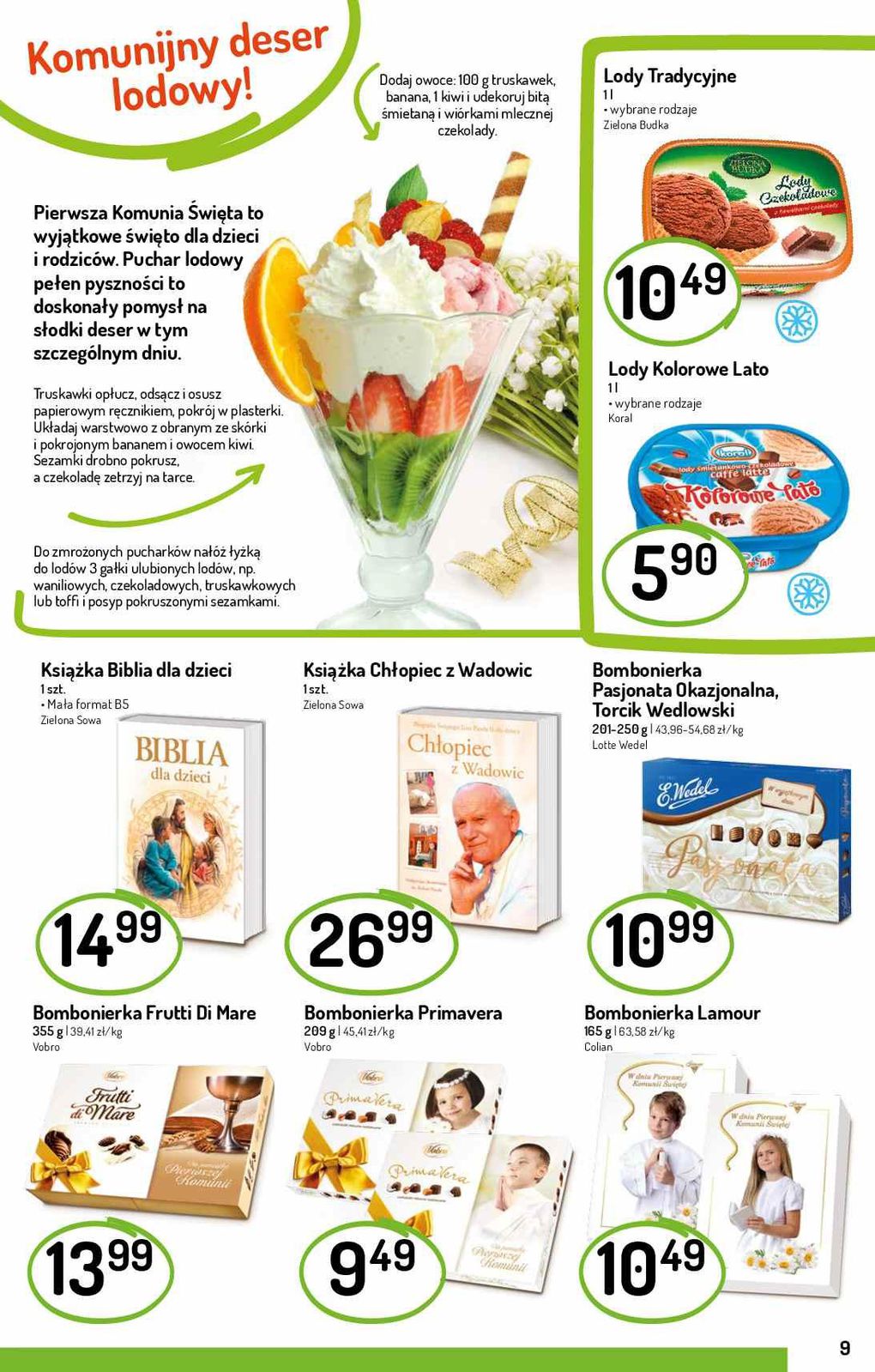 Gazetka promocyjna Delikatesy Centrum str. 9