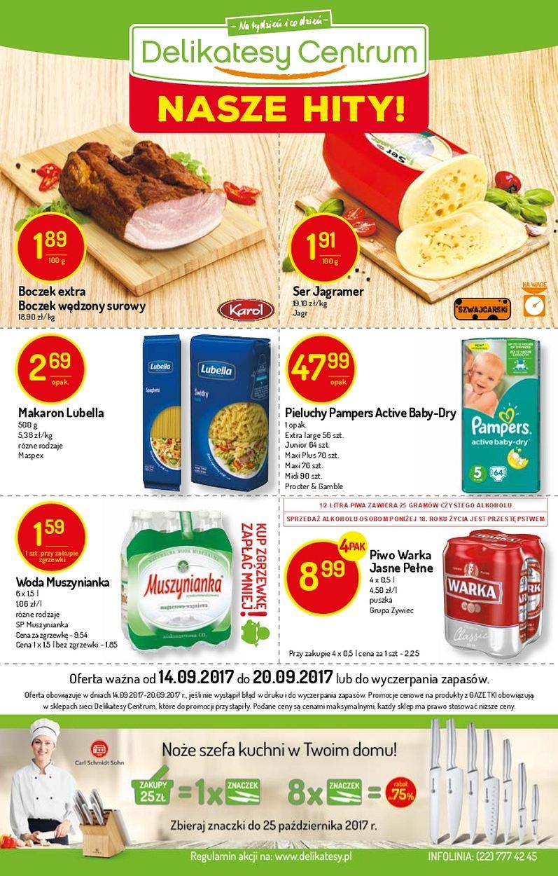 Gazetka promocyjna Delikatesy Centrum str. 16