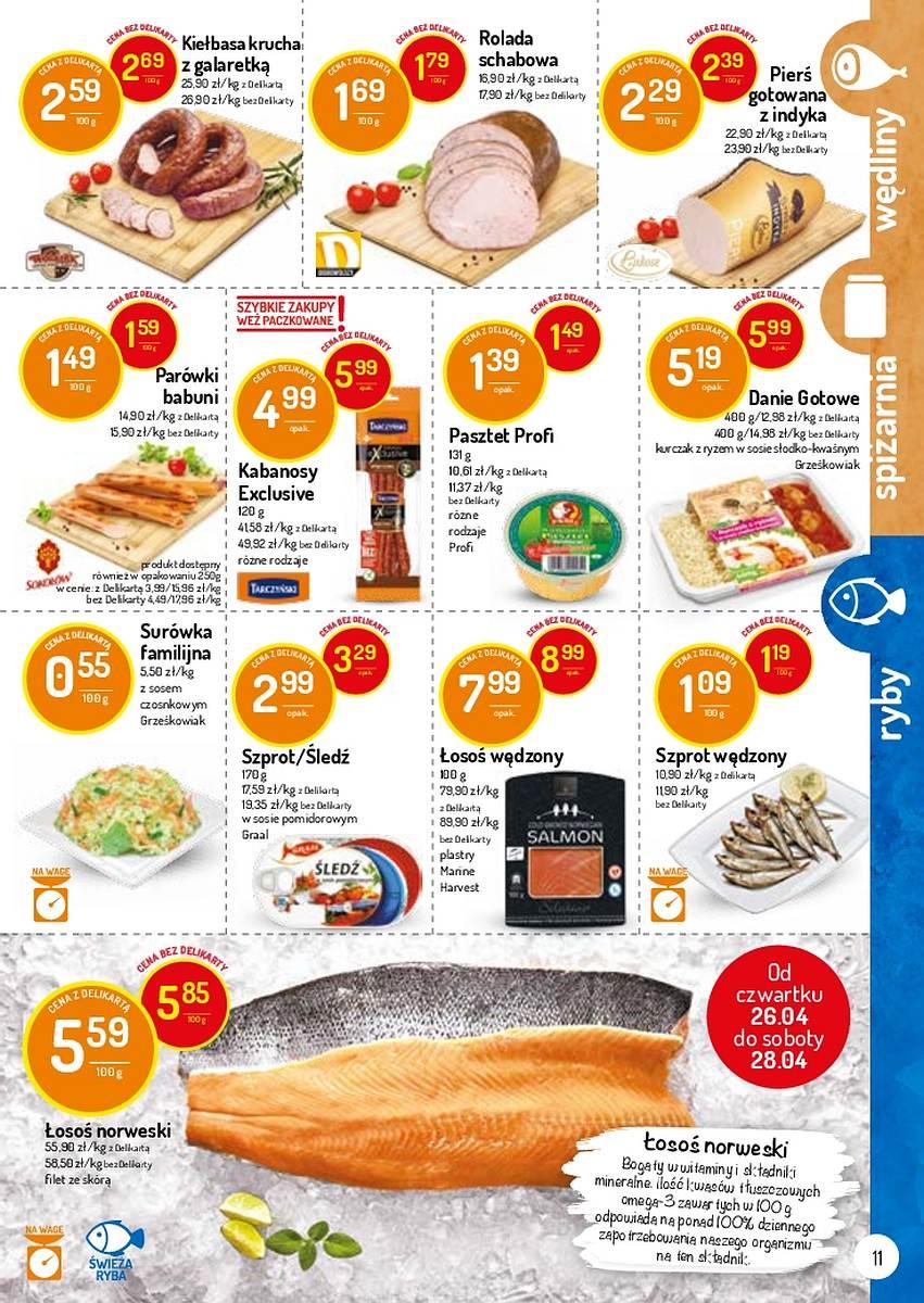 Gazetka promocyjna Delikatesy Centrum str. 11