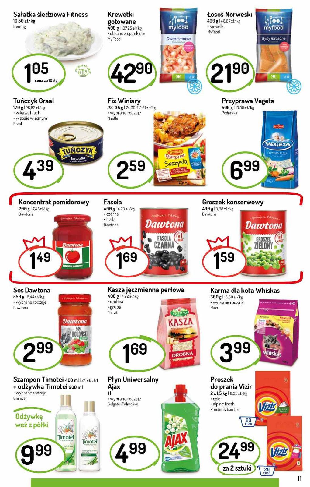 Gazetka promocyjna Delikatesy Centrum str. 11