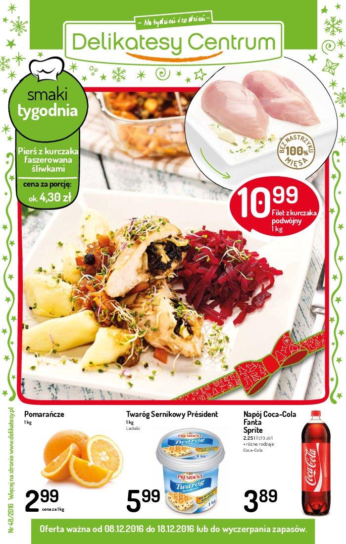 Gazetka promocyjna Delikatesy Centrum str. 1