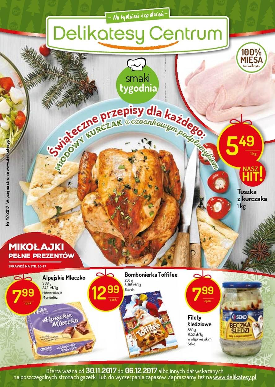 Gazetka promocyjna Delikatesy Centrum str. 1