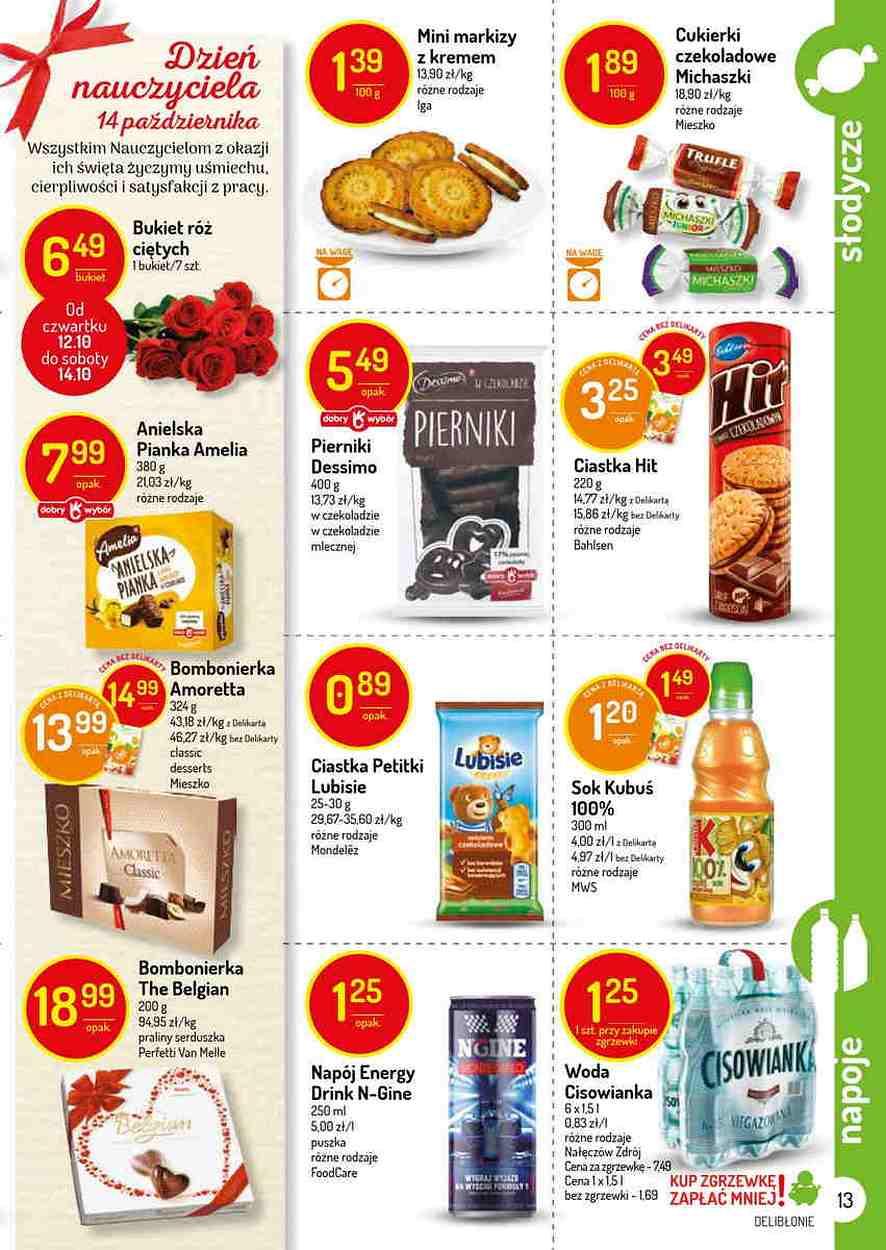 Gazetka promocyjna Delikatesy Centrum str. 13