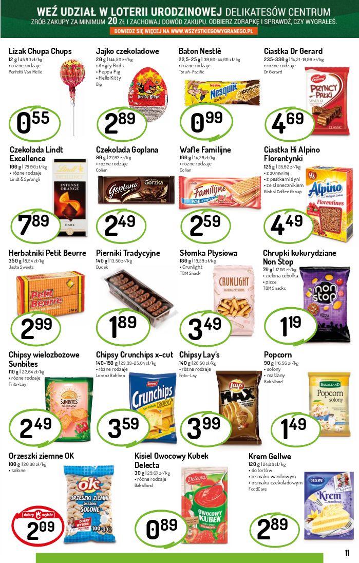 Gazetka promocyjna Delikatesy Centrum str. 11