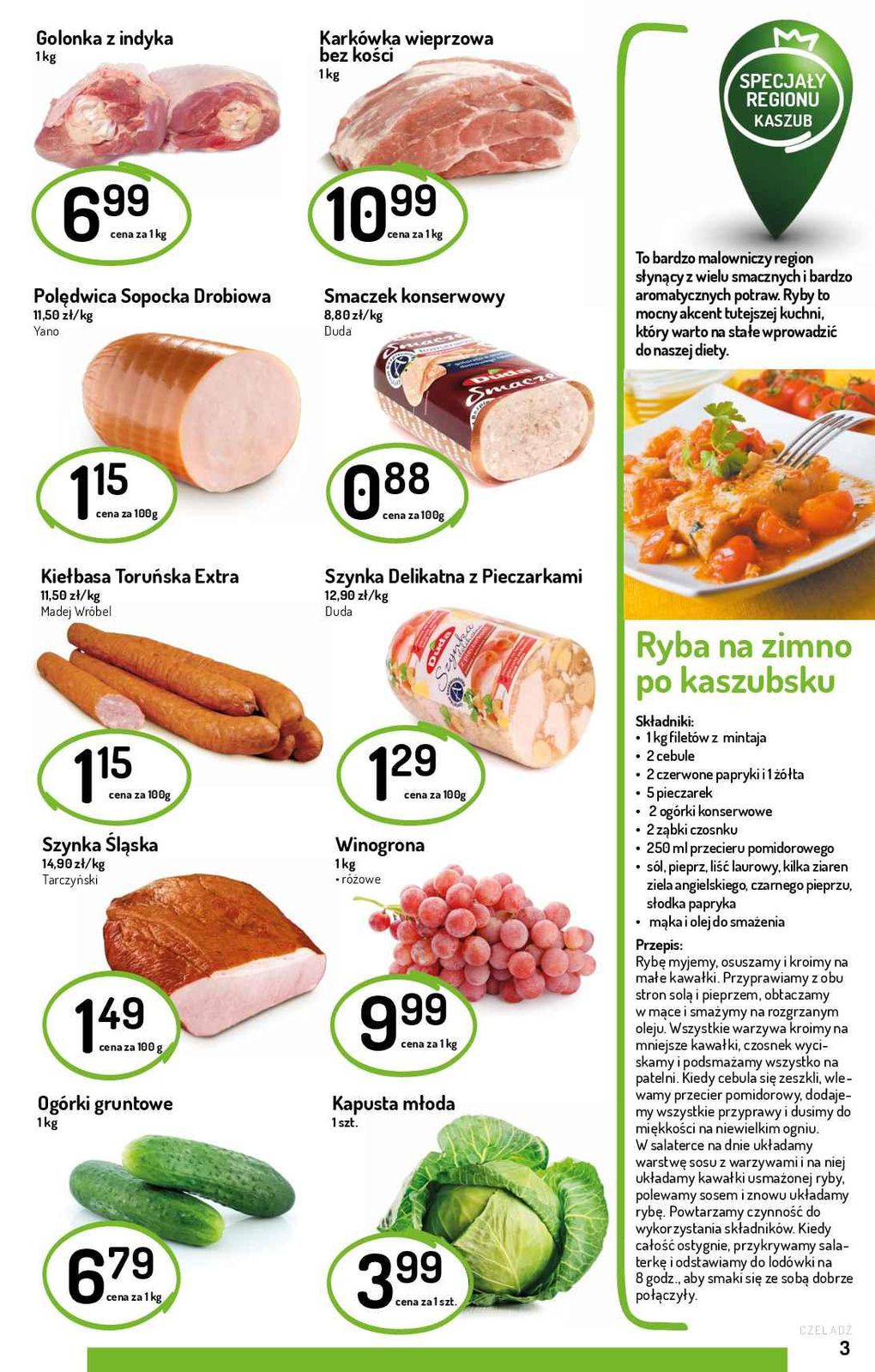 Gazetka promocyjna Delikatesy Centrum str. 3