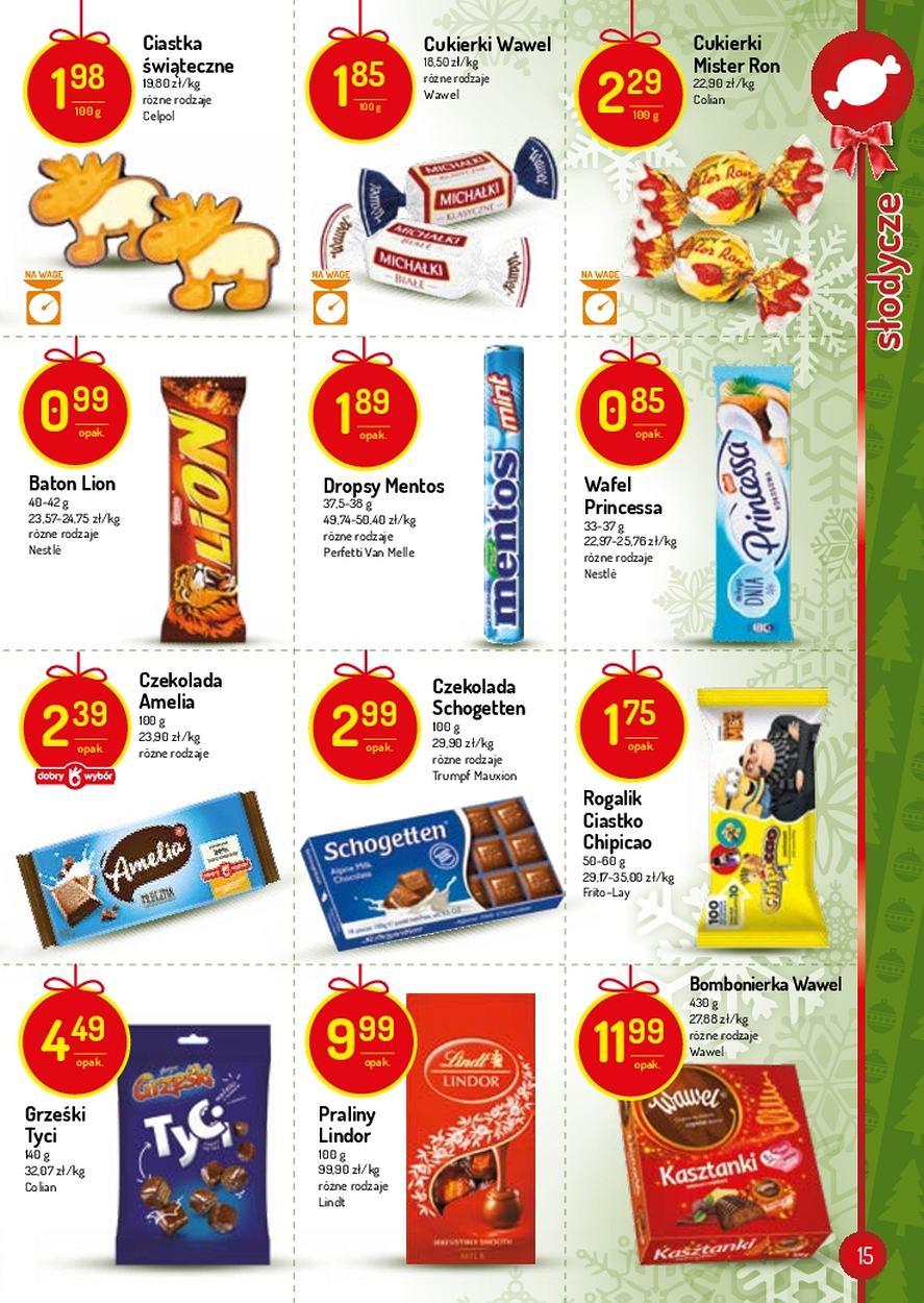 Gazetka promocyjna Delikatesy Centrum str. 15