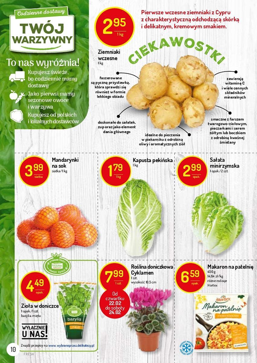 Gazetka promocyjna Delikatesy Centrum str. 10