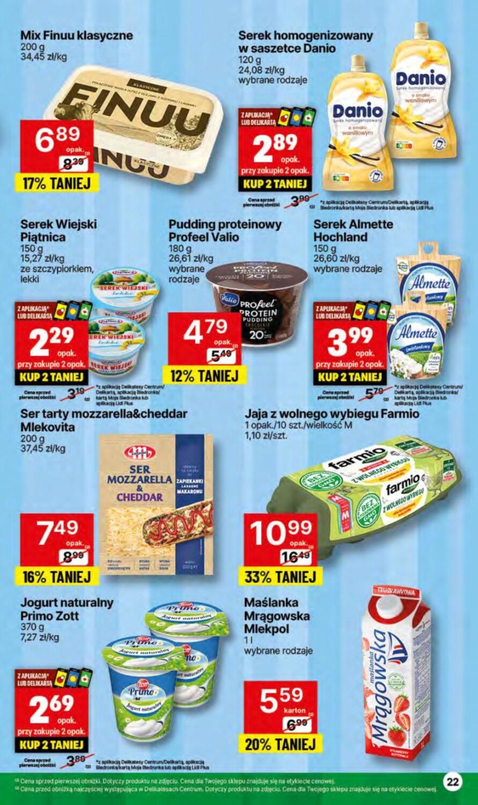 Gazetka promocyjna Delikatesy Centrum str. 22