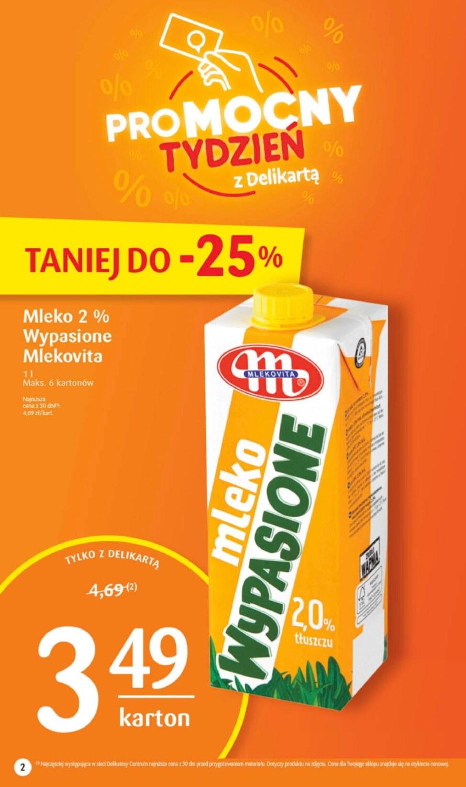 Gazetka promocyjna Delikatesy Centrum str. 2