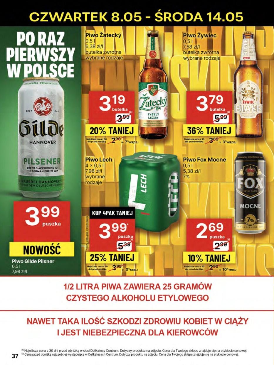 Gazetka promocyjna Delikatesy Centrum str. 37