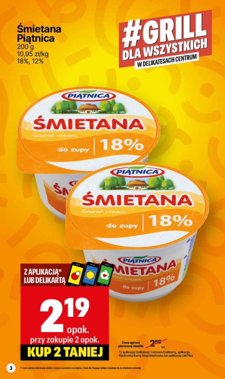 Gazetka promocyjna Delikatesy Centrum str. 3