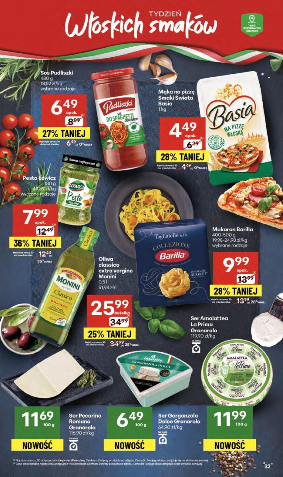 Gazetka promocyjna Delikatesy Centrum str. 32