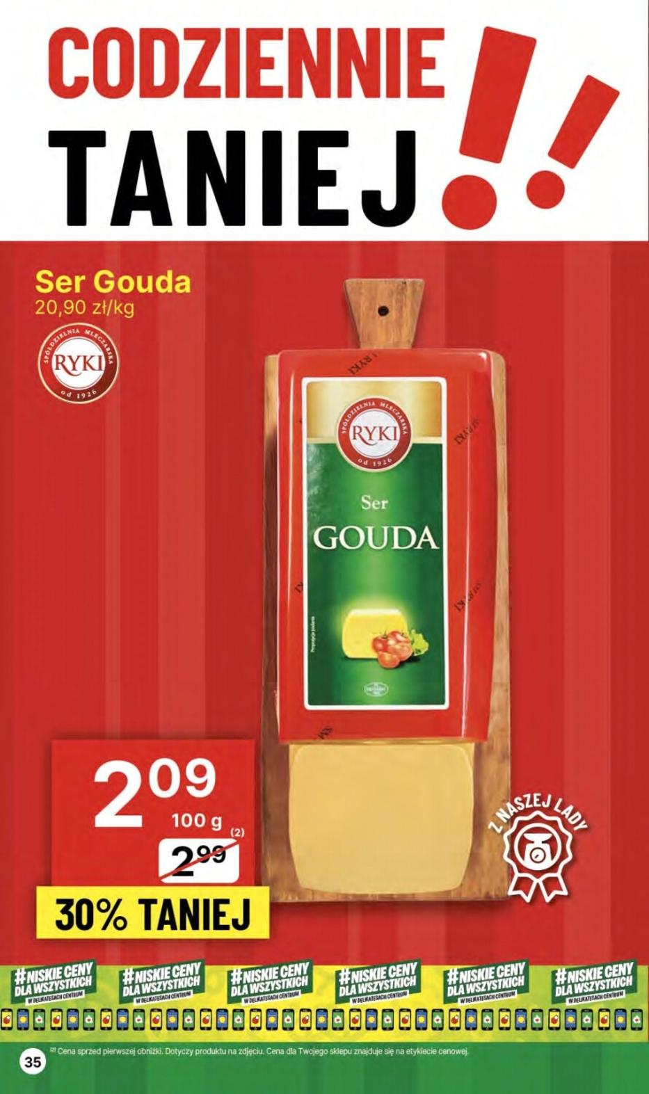 Gazetka promocyjna Delikatesy Centrum str. 35