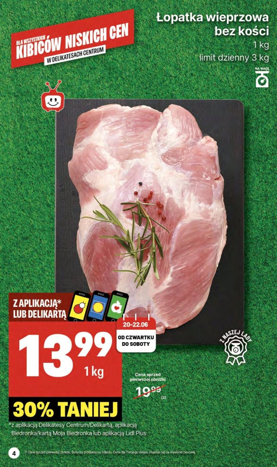 Gazetka promocyjna Delikatesy Centrum str. 4