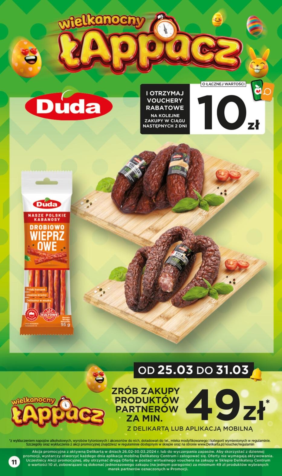 Gazetka promocyjna Delikatesy Centrum str. 11