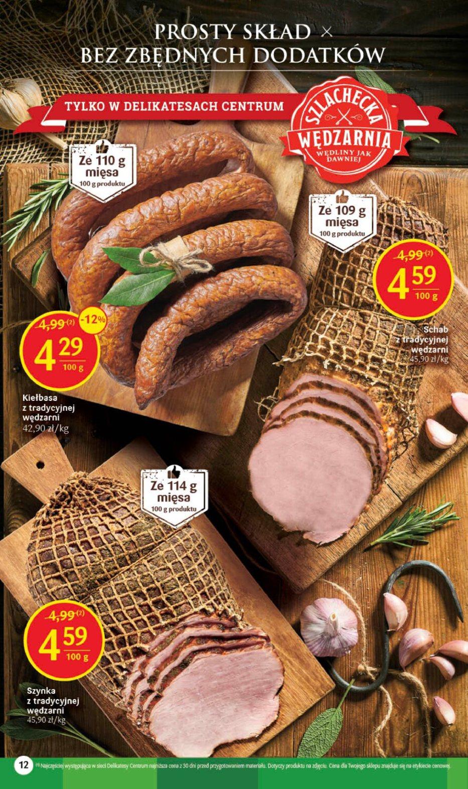 Gazetka promocyjna Delikatesy Centrum str. 12