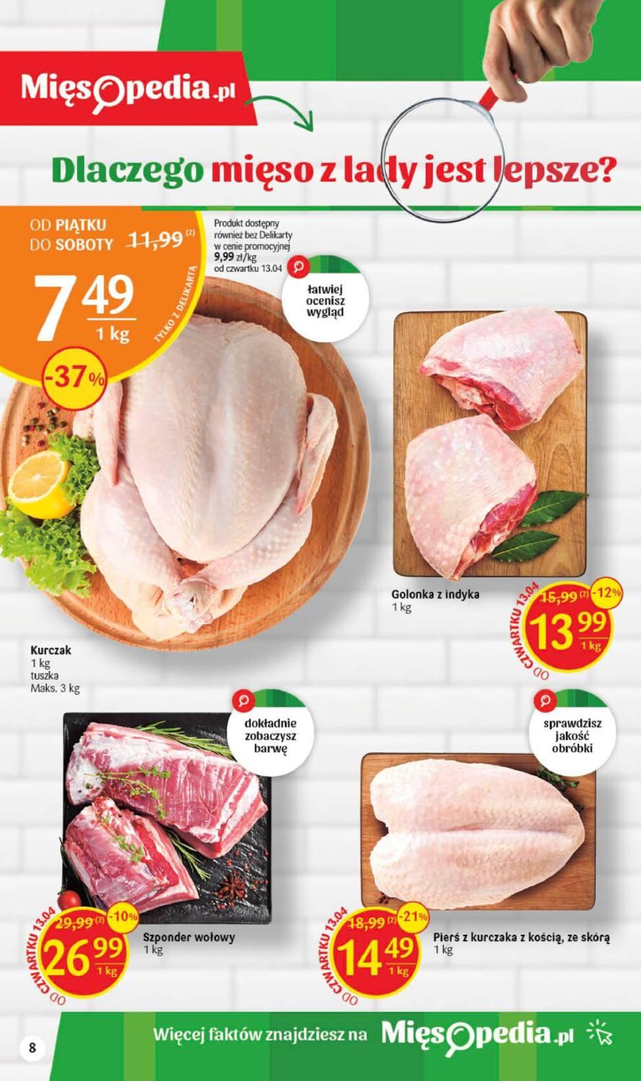 Gazetka promocyjna Delikatesy Centrum str. 8