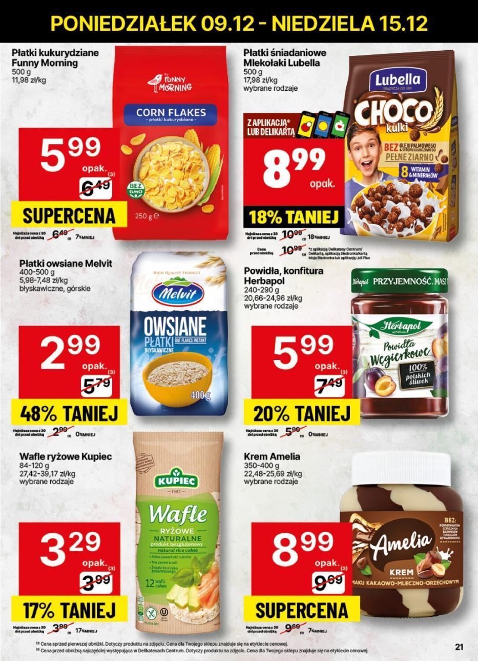 Gazetka promocyjna Delikatesy Centrum str. 21