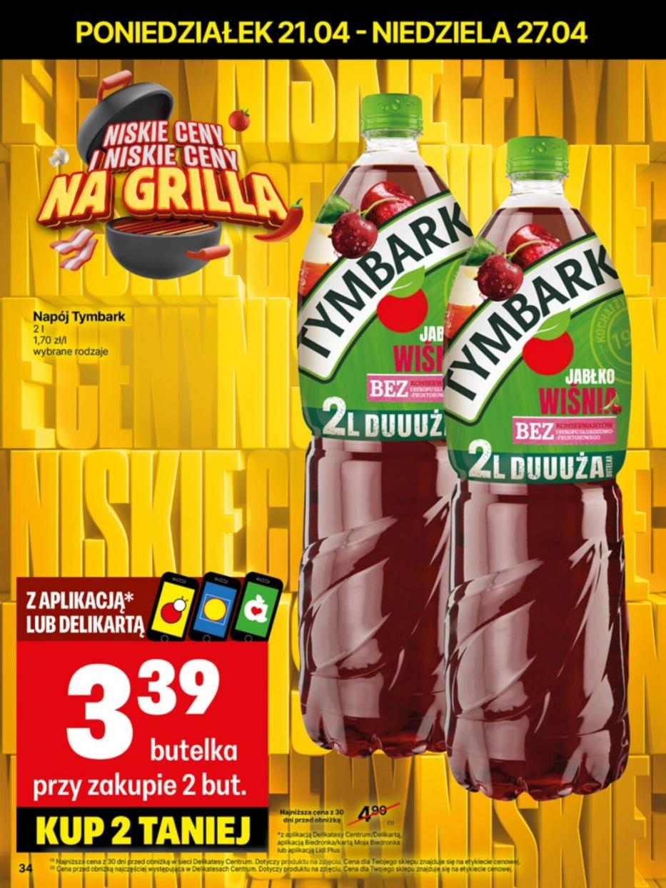 Gazetka promocyjna Delikatesy Centrum str. 34