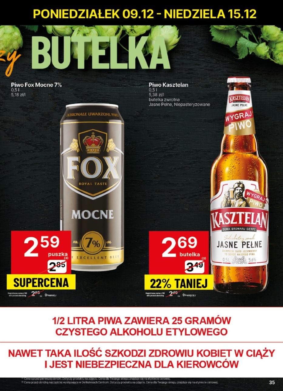 Gazetka promocyjna Delikatesy Centrum str. 35