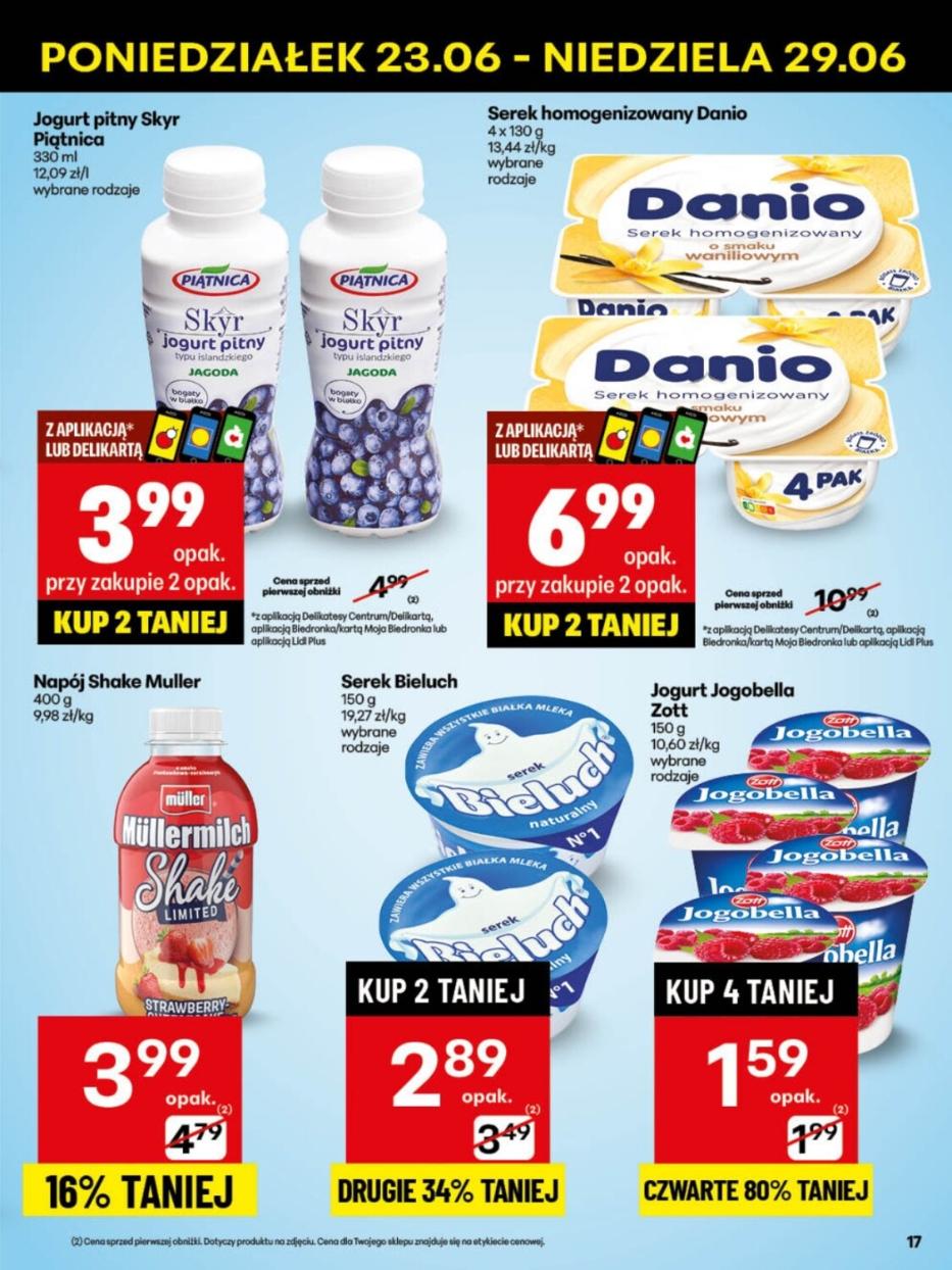 Gazetka promocyjna Delikatesy Centrum str. 17