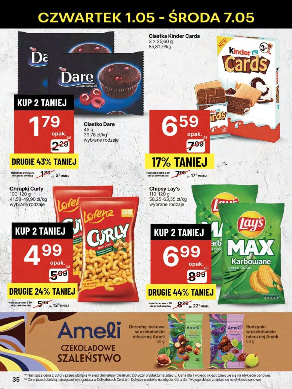Gazetka promocyjna Delikatesy Centrum str. 35