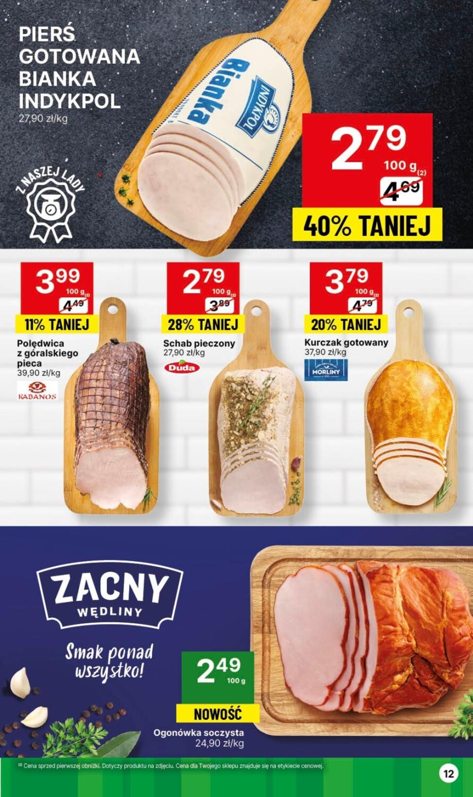 Gazetka promocyjna Delikatesy Centrum str. 12