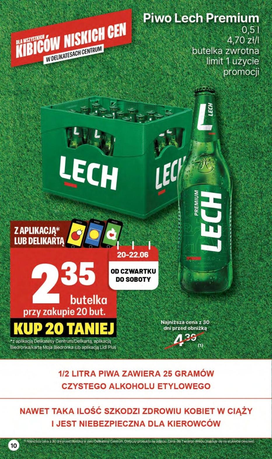 Gazetka promocyjna Delikatesy Centrum str. 10