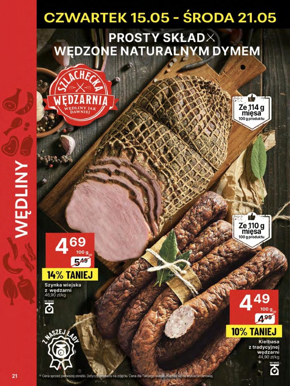 Gazetka promocyjna Delikatesy Centrum str. 21
