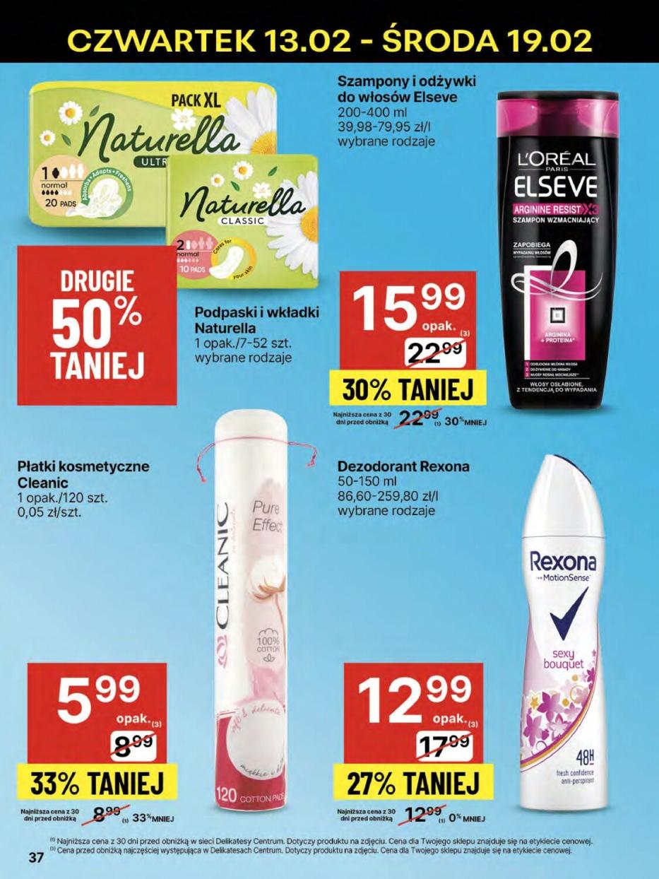 Gazetka promocyjna Delikatesy Centrum str. 37