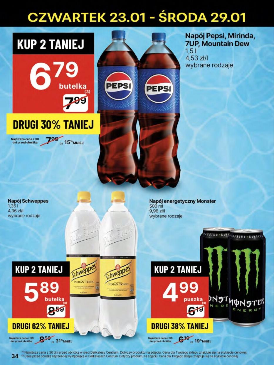 Gazetka promocyjna Delikatesy Centrum str. 34