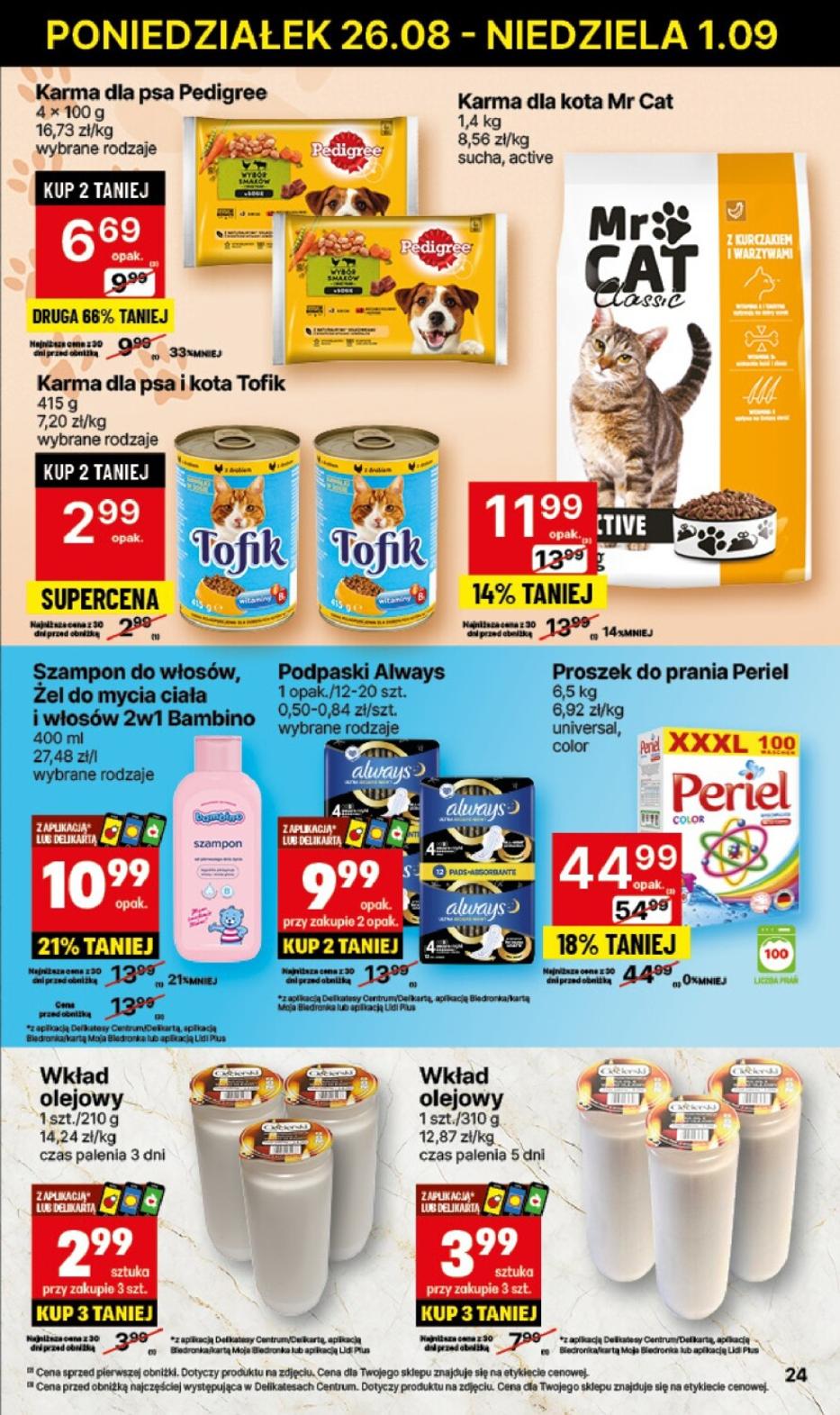 Gazetka promocyjna Delikatesy Centrum str. 24