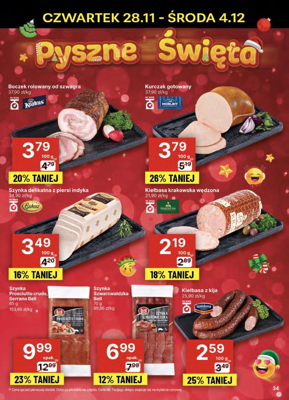 Gazetka promocyjna Delikatesy Centrum str. 34