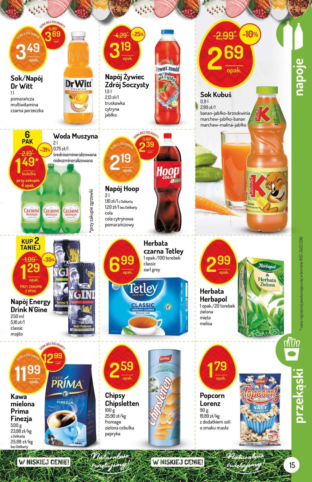 Gazetka promocyjna Delikatesy Centrum str. 15