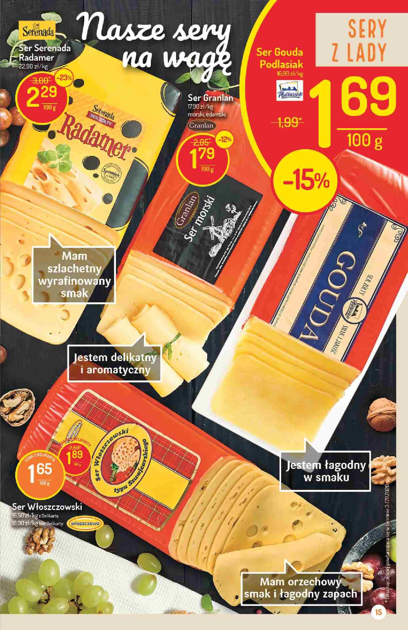 Gazetka promocyjna Delikatesy Centrum str. 15