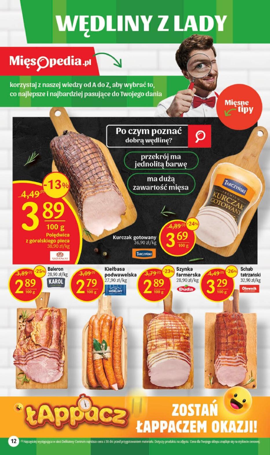 Gazetka promocyjna Delikatesy Centrum str. 12