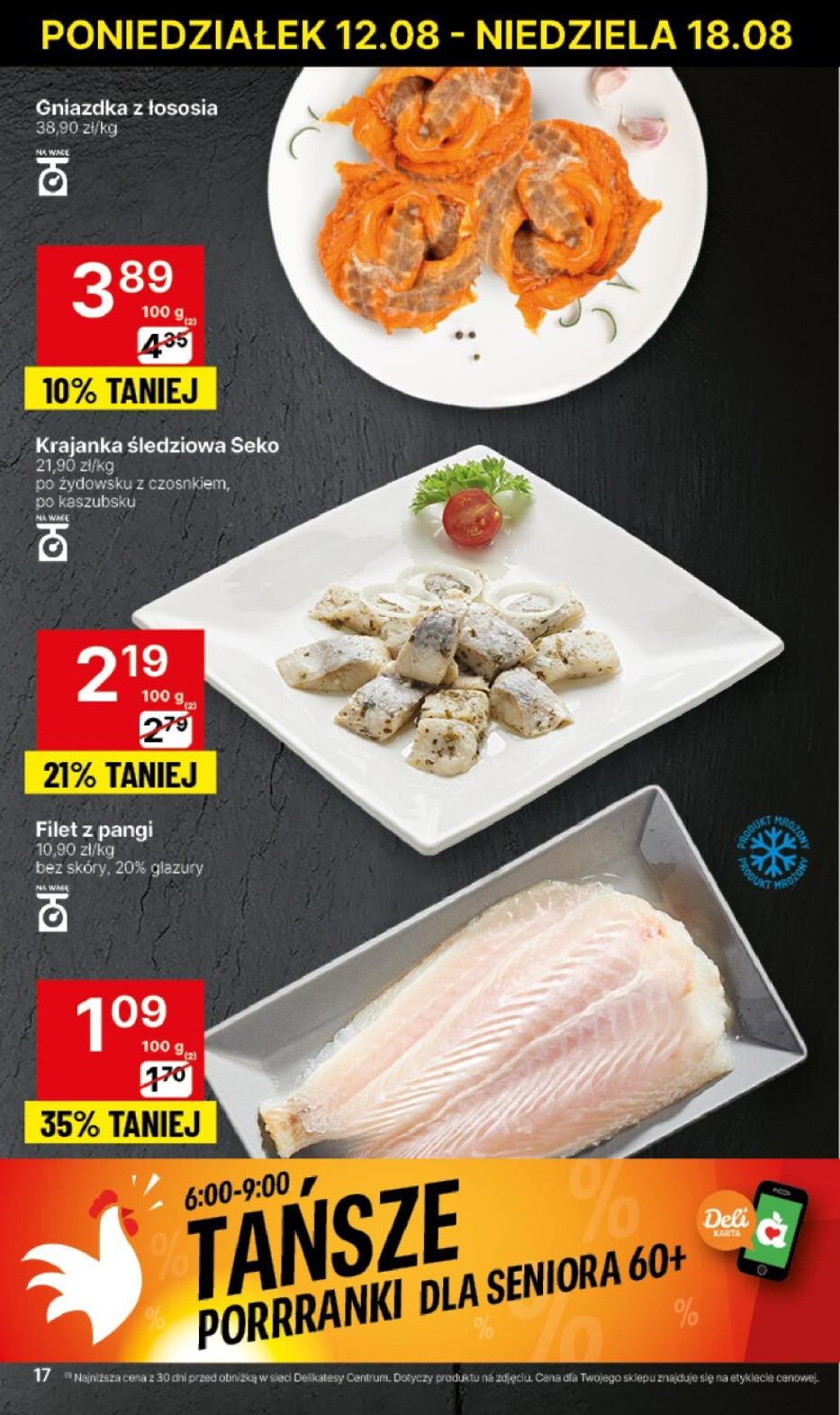 Gazetka promocyjna Delikatesy Centrum str. 17