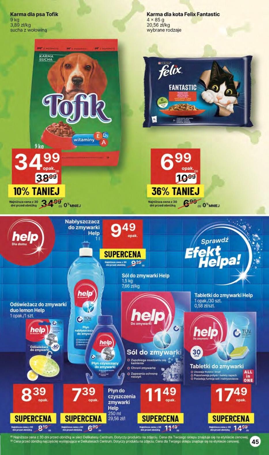 Gazetka promocyjna Delikatesy Centrum str. 45