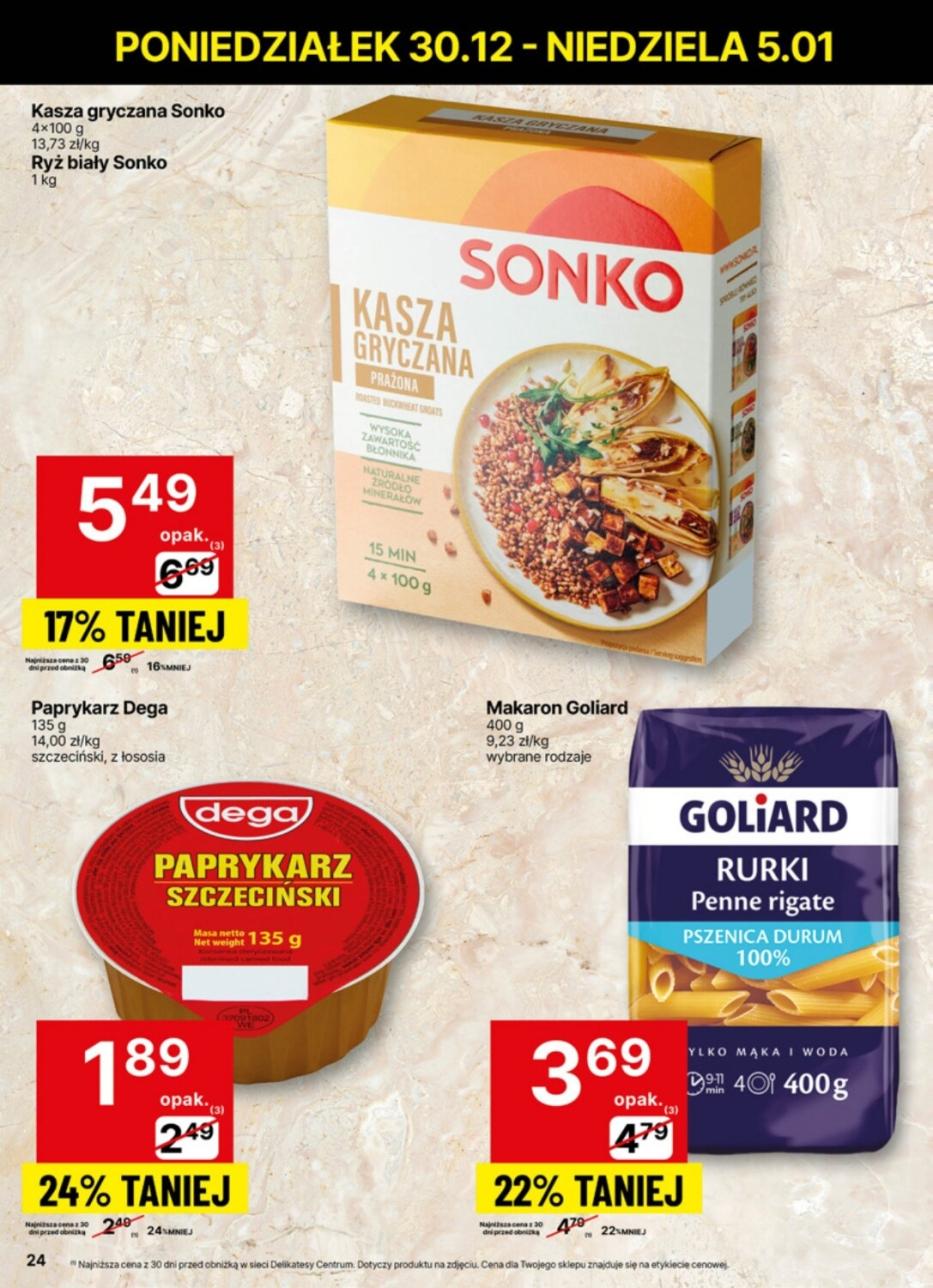 Gazetka promocyjna Delikatesy Centrum str. 24