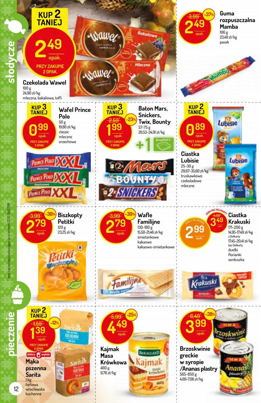 Gazetka promocyjna Delikatesy Centrum str. 12