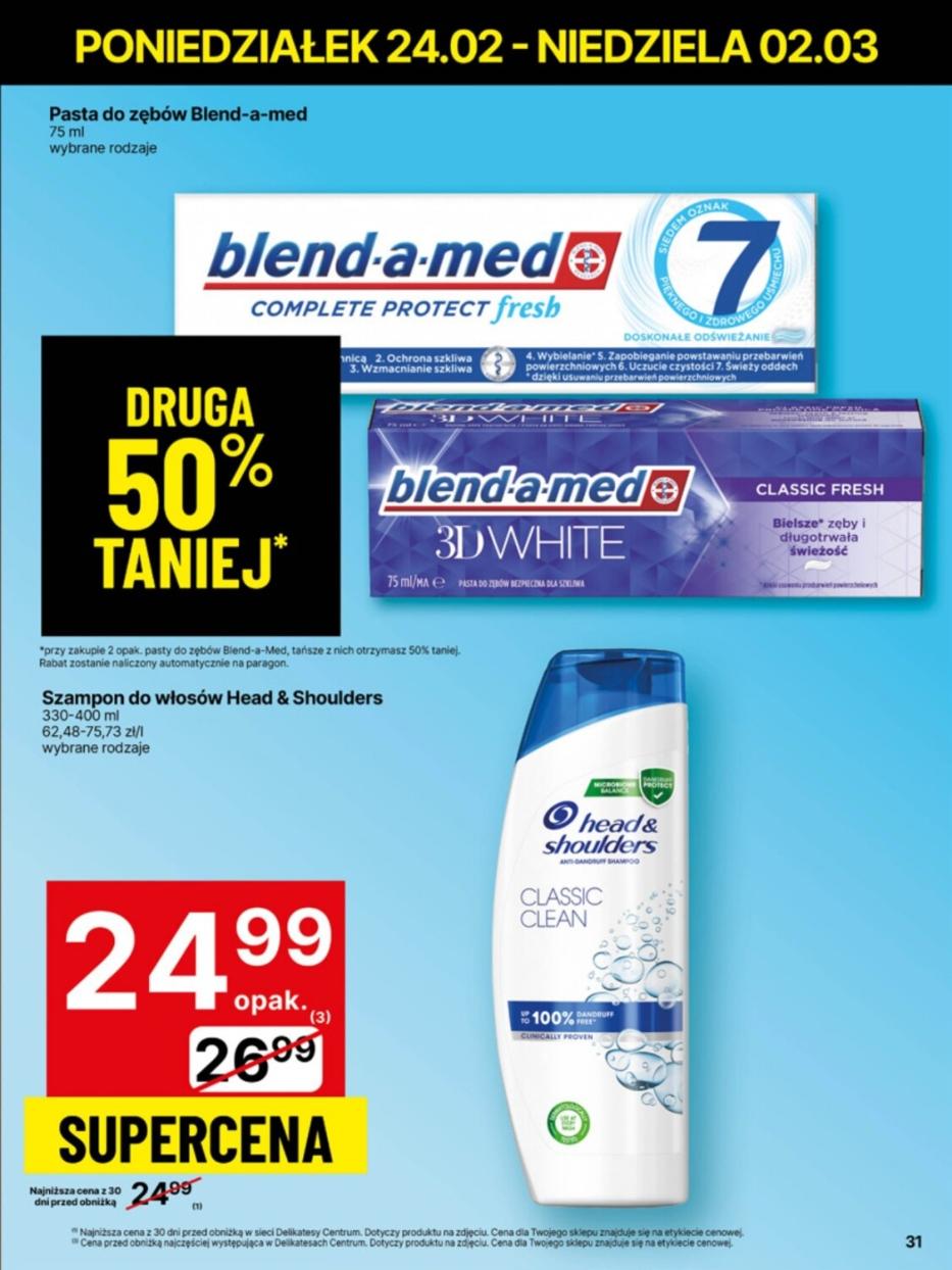 Gazetka promocyjna Delikatesy Centrum str. 31