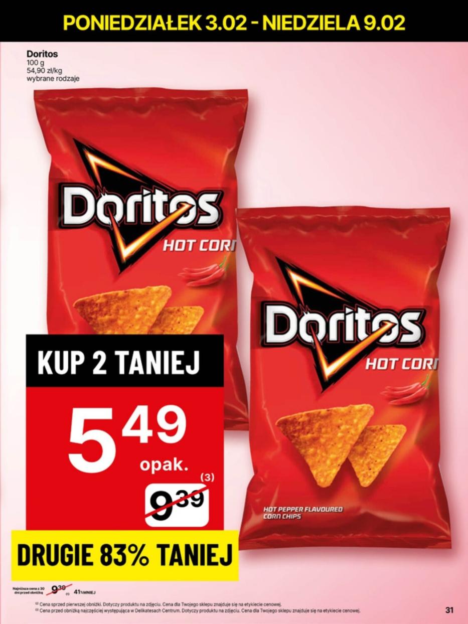 Gazetka promocyjna Delikatesy Centrum str. 31