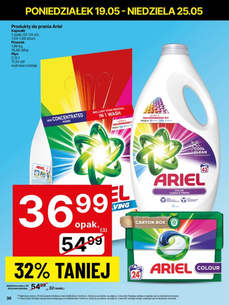 Gazetka promocyjna Delikatesy Centrum str. 36