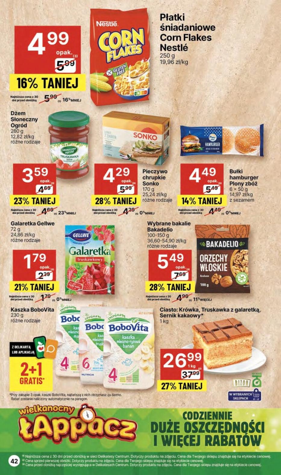 Gazetka promocyjna Delikatesy Centrum str. 42