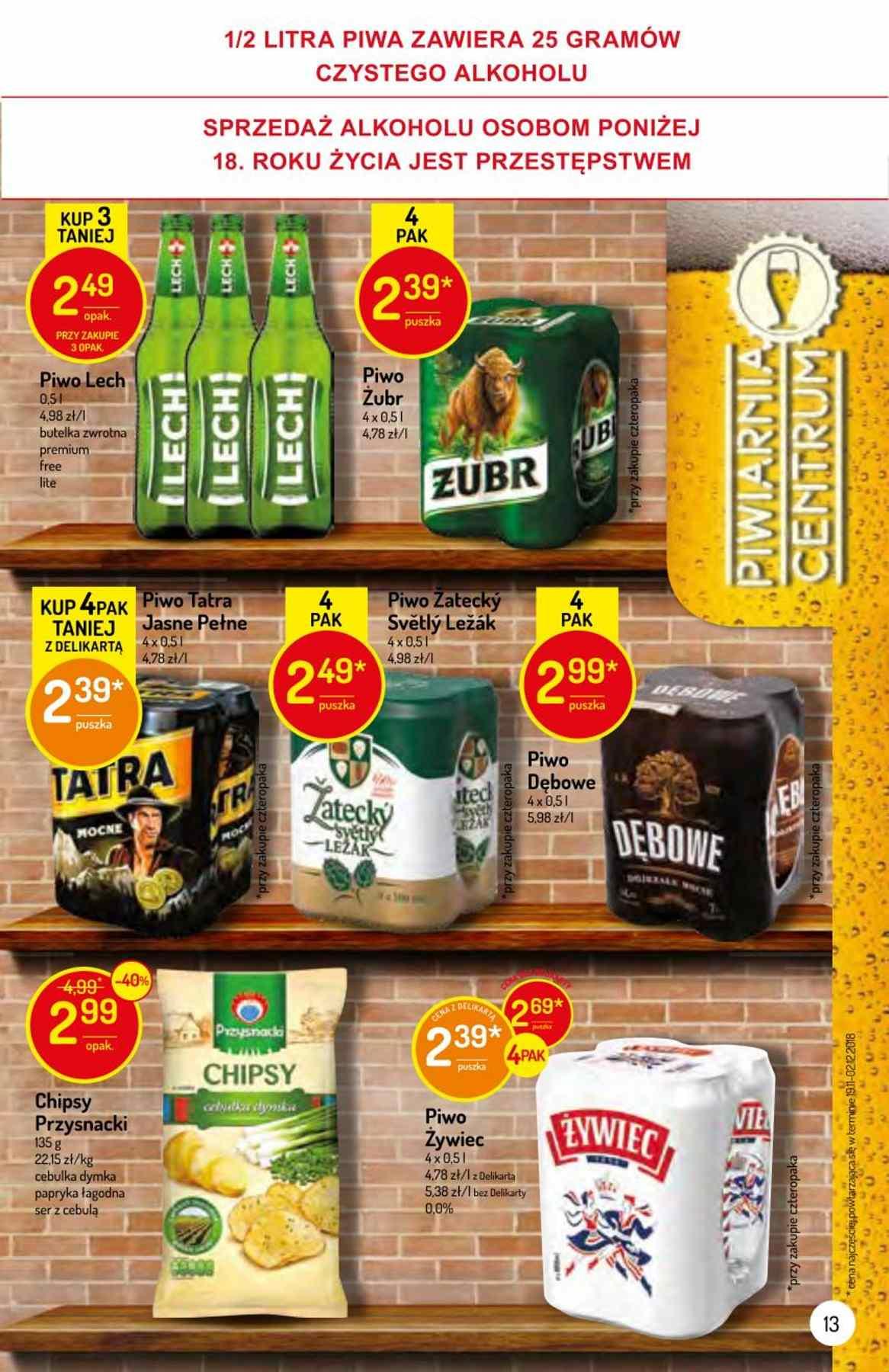 Gazetka promocyjna Delikatesy Centrum str. 13