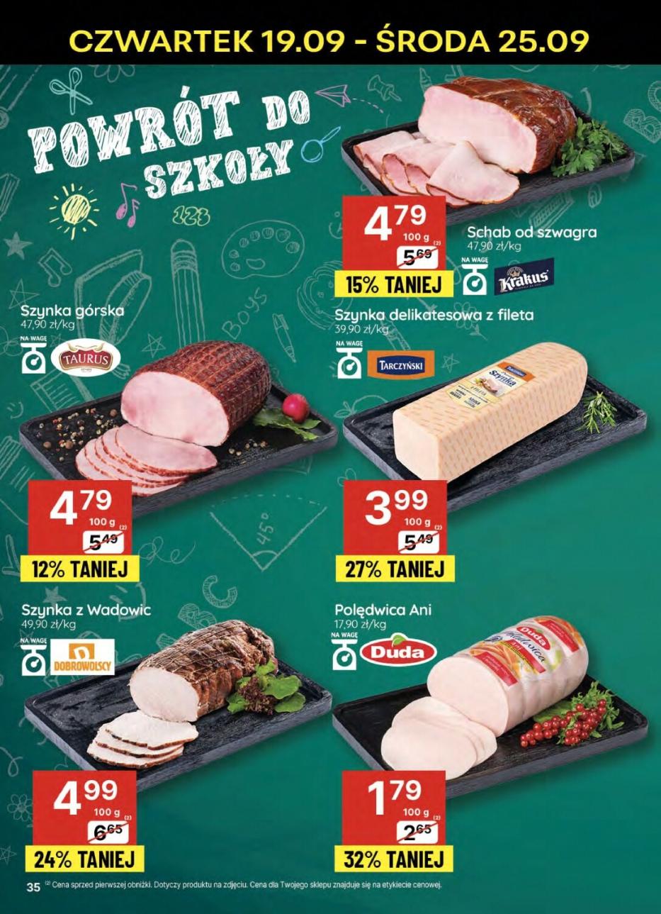 Gazetka promocyjna Delikatesy Centrum str. 35