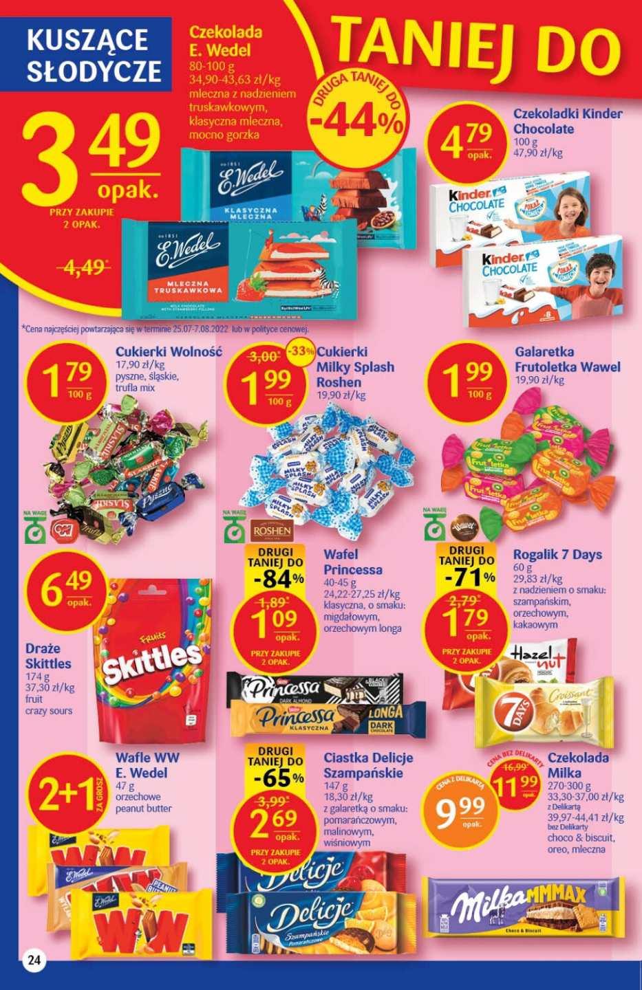 Gazetka promocyjna Delikatesy Centrum str. 24