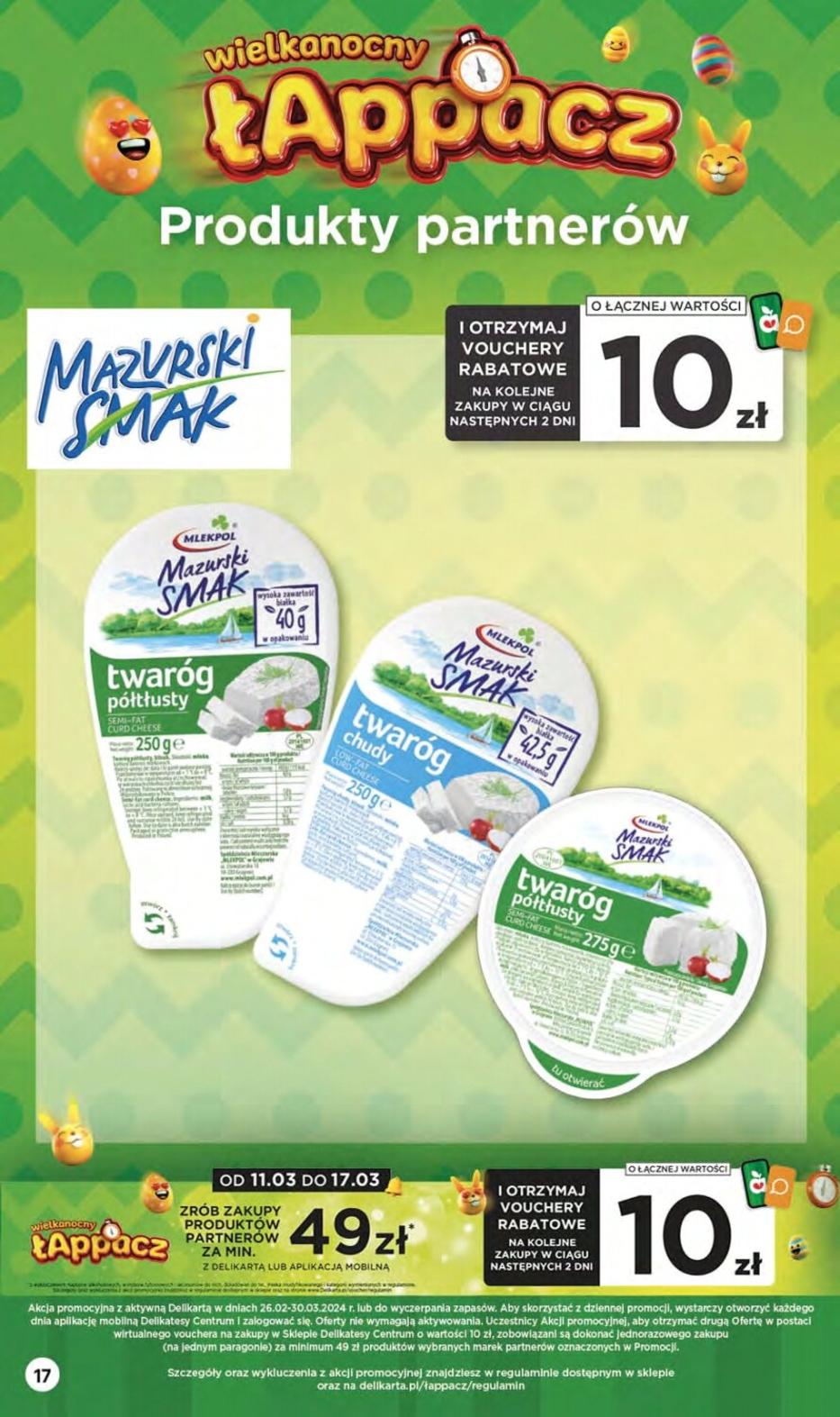 Gazetka promocyjna Delikatesy Centrum str. 17